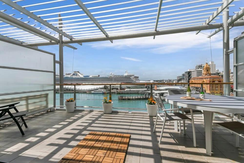 Spacious Water-Front Apartment -Princes Wharf 2219 Окленд Экстерьер фото